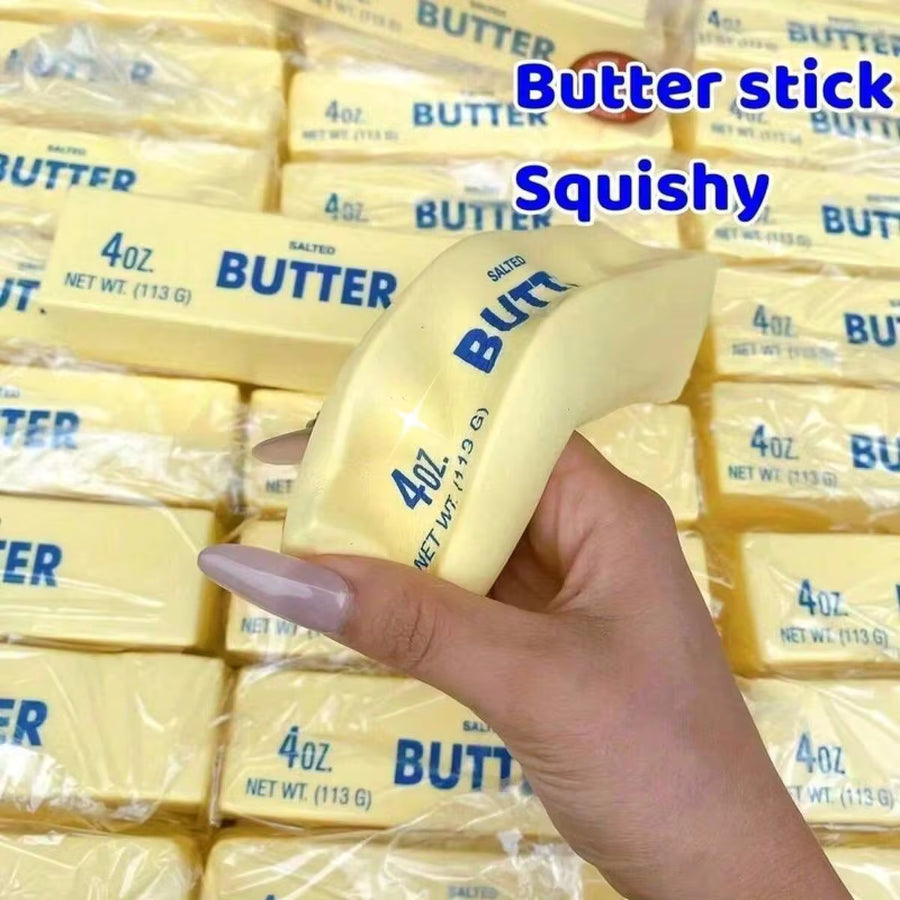 1pc Soft Buttery Texture Stress Squeeze Toy - Moist Elastic Massage Stick, Helps Relieve Adult Anxiety And Enhance Focus